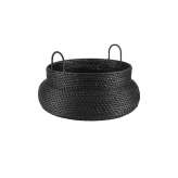 Ligne Roset Baskets: Along | Basket Low Version Black
