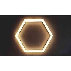 leuchtstoff LED Hexagon light TheX Ceiling lamp Special Sizes