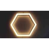 leuchtstoff LED Hexagon light TheX 2000 Ceiling lamp