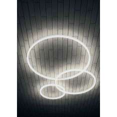 leuchtstoff LED ring light TheO 1750 Ceiling lamp