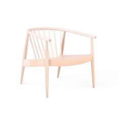 L.Ercolani Reprise | Chair W/Hide Seat | Ash