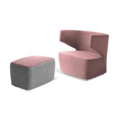 LD Seating Club + Pouf