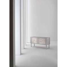 Laurameroni Le Formiche Nere | Intarsia Sideboard
