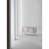 Laurameroni Le Formiche Nere | Intarsia Sideboard