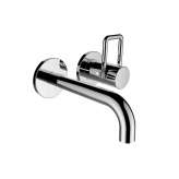 LAUFEN BATHROOMS Twin | Wall-mounted mixer for Simibox 2-Point