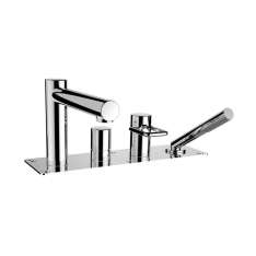 LAUFEN BATHROOMS Twin | 4-hole roman tub filler