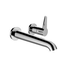 LAUFEN BATHROOMS Pure | Wall-mounted mixer for Simibox 2-Point