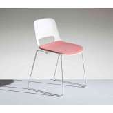 Lamm Lucky chair on slide base