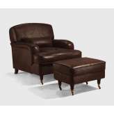 Lambert Continental armchair & stool