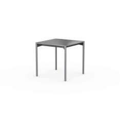 LAIK iLAIK extendable table 80 - gray/rounded/gray