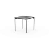 LAIK iLAIK extendable table 80 - gray/rounded/gray