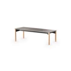 LAIK iLAIK bench 120 - graybeige/rounded/oak
