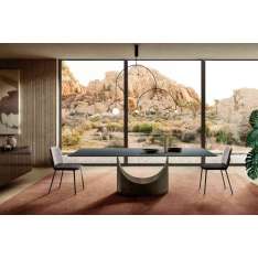 Lago U Table - Glass