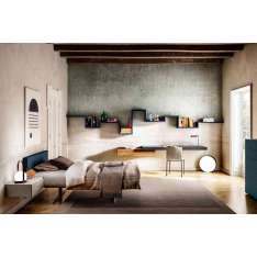 Lago Steel single Bed