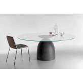 Lago Janeiro Table - Clear Glass
