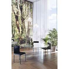 Lago Air Round Table - Glass