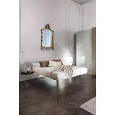 Lago Air Round Bedside Table