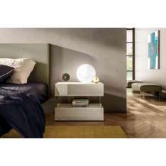 Lago Air Bedside Table - 0770
