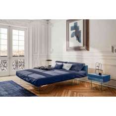 Lago Air Bed - Headboard 37cm, ecological cotton 65