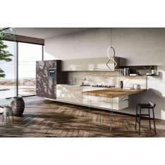 Lago 36e8 Marble XGlass Kitchen - 1092