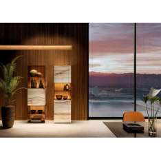 Lago 36e8 Glass Sideboard - 1359