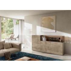 Lago 36e8 Glass Sideboard - 1348