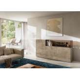 Lago 36e8 Glass Sideboard - 1348