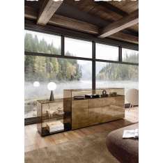 Lago 36e8 Glass Sideboard - 1339