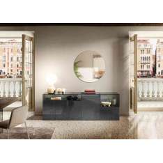 Lago 36e8 Glass Sideboard - 1338
