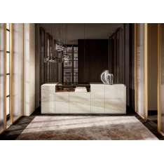 Lago 36e8 Glass Sideboard - 1337