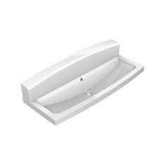 KWC Group AG SATURN Wash trough with rear wall