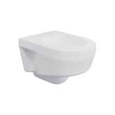 KWC Group AG HEAVY-DUTY Wall mounted rimless WC pan