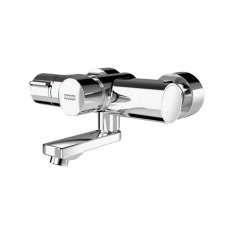 KWC Group AG F5S-Therm self-closing thermostatic wall-mounted mixer