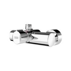 KWC Group AG F5S-Mix self-closing wall-mounted mixer