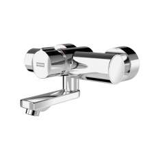 KWC Group AG F5S-Mix self-closing wall-mounted mixer