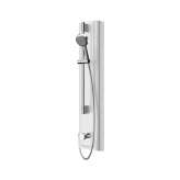 KWC Group AG F5S Mix shower panel made of MIRANIT with hand shower fitting