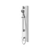 KWC Group AG F5L Mix shower panel made of MIRANIT with hand shower fitting