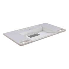 KWC Group AG EXOS. Single washbasin, barrier-free