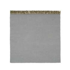 Kvadrat Kelim Cross Coloured Fringes - 7473