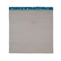 Kvadrat Kelim Cross Coloured Fringes - 4153