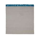 Kvadrat Kelim Cross Coloured Fringes - 4153