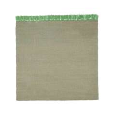 Kvadrat Kelim Cross Coloured Fringes - 1424