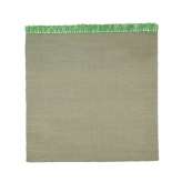 Kvadrat Kelim Cross Coloured Fringes - 1424