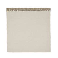 Kvadrat Kelim Cross Coloured Fringes - 0613