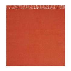 Kvadrat Kelim Coloured Fringes - 4040