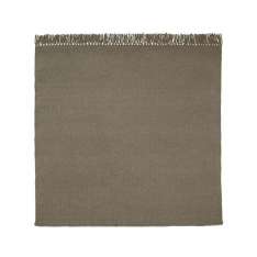 Kvadrat Kelim Coloured Fringes - 3636