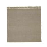 Kvadrat Kelim Coloured Fringes - 0606