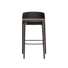 Kristalia Rama Wood stool low back