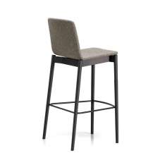 Kristalia Rama Wood stool high back