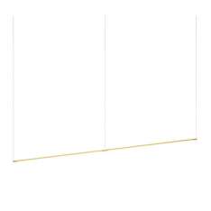 Koncept Z-Bar Pendant Linear, Gold, 96" (2 x 48" light bars)